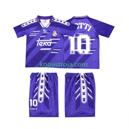 Billiga Fotbollströjor Real Madrid TOTTI 10 Retro Barn Borta tröja 1994 1996 Kortärmad